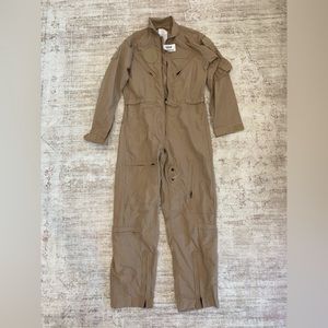 40R Tan Naval Aviator flight suit. New with tags.